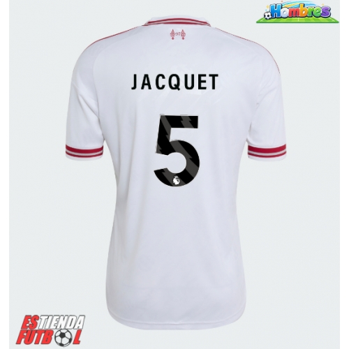 Liverpool Jeremy Jacquet #5 Segunda Equipación 2026-27 Manga Corta